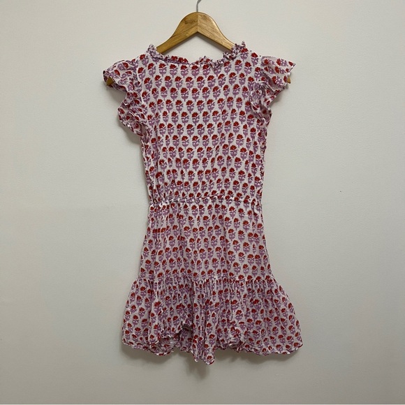 Oliphant Women’s Mini Dress Floral Tie Waist & Top Size XXS Bohemian - Picture 5 of 5